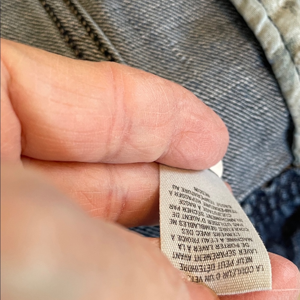 American Eagle Outfitters Blue Denim Vest - Picture 8 of 12